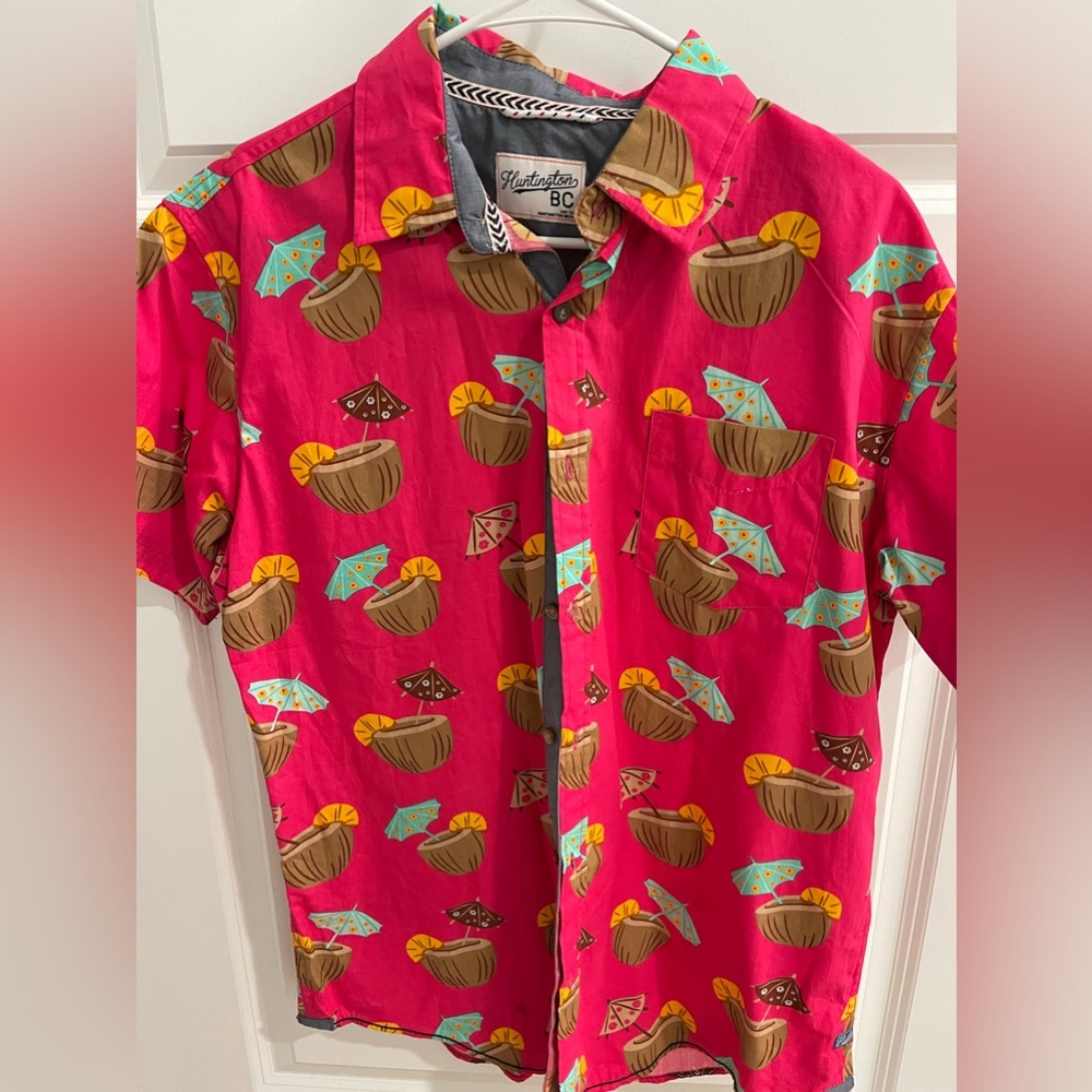 Surfer style button down